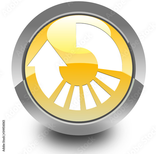 Refresh glossy icon