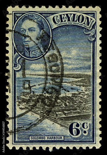 Postage stamp. photo