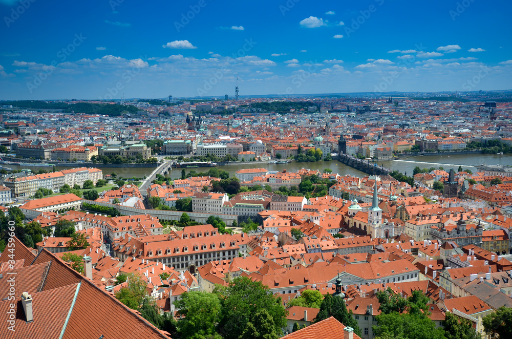 Les toits de Prague