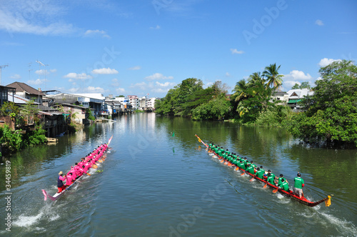 Long-boat racing, waterway heritage