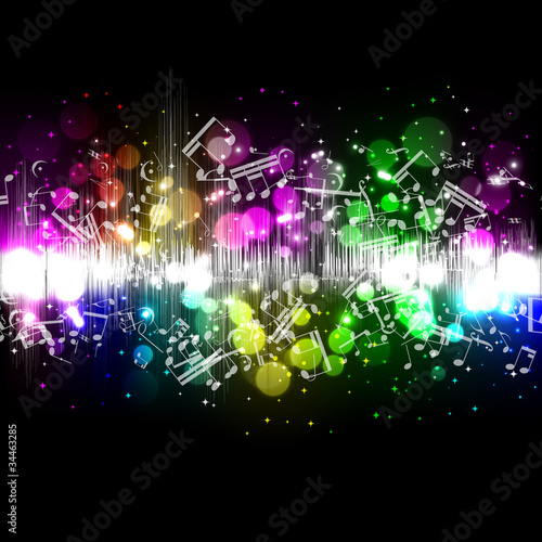 music equalizer wave