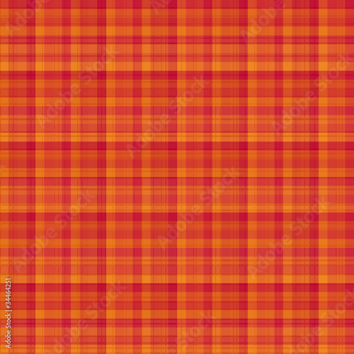 Red seamless scottish pattern