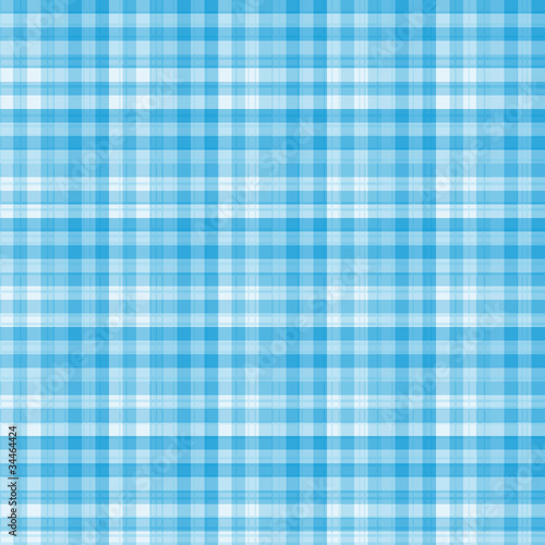 White and blue seamless gingham pattern