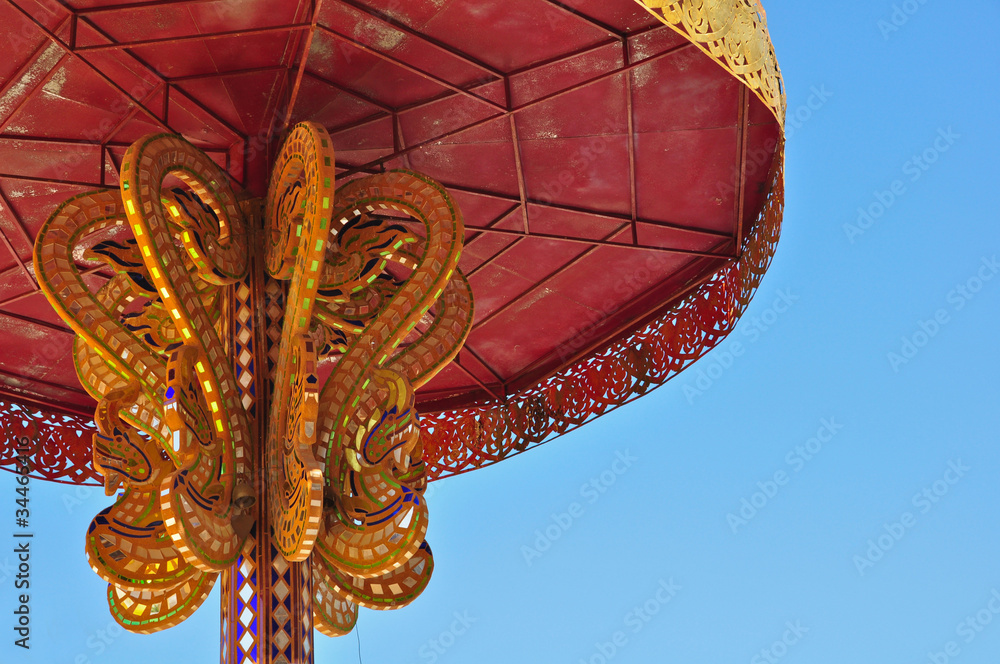 Fototapeta premium umbrella buddhism