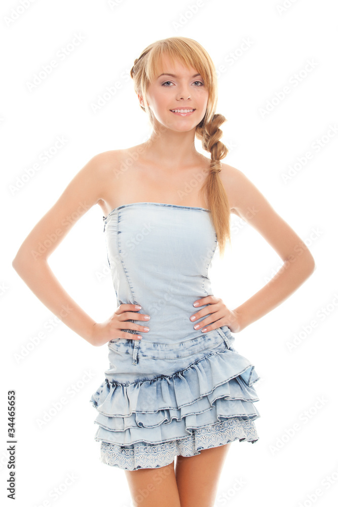 closeup portrait attractive teenager closeup portrait attractive teenager