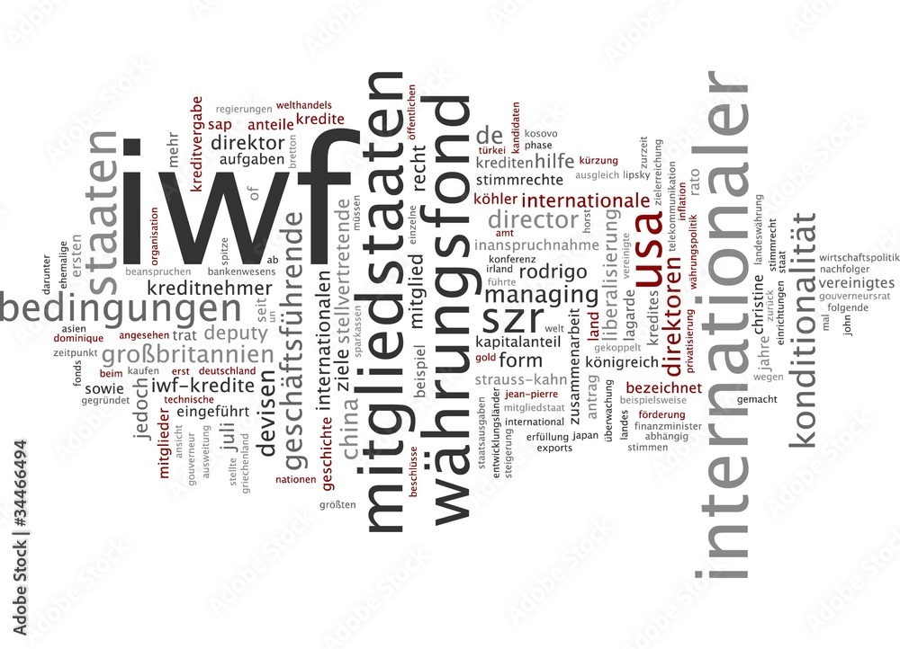 Internationaler Währungsfond IWF Internationaler Währungsfond IWF