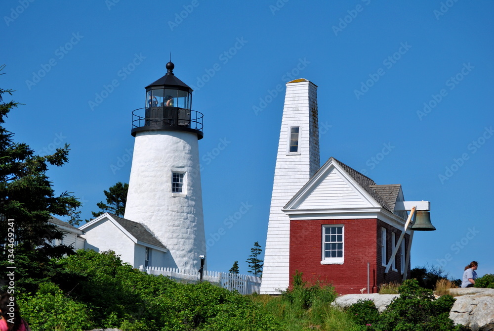 Pemaquid Lighthouse, Lincoln County, Maine, USA