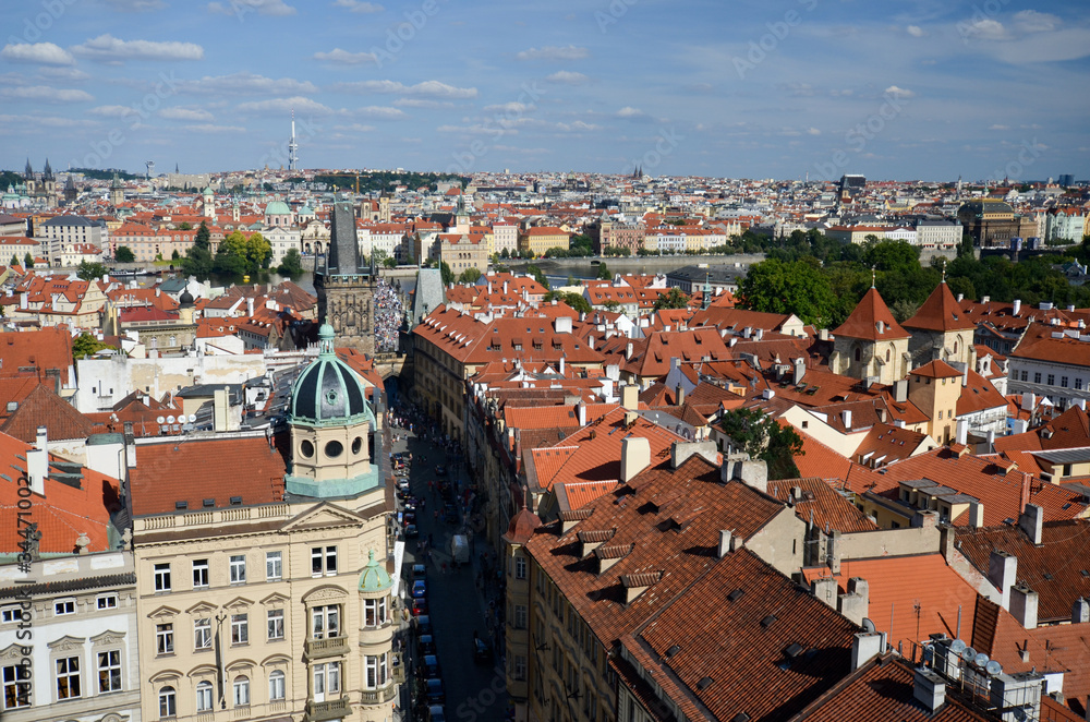 Les toits de Prague