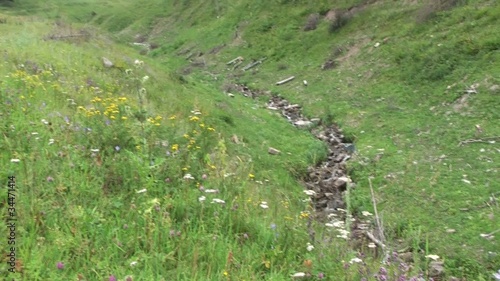 Mountain landscape Trans-Ili Alatau