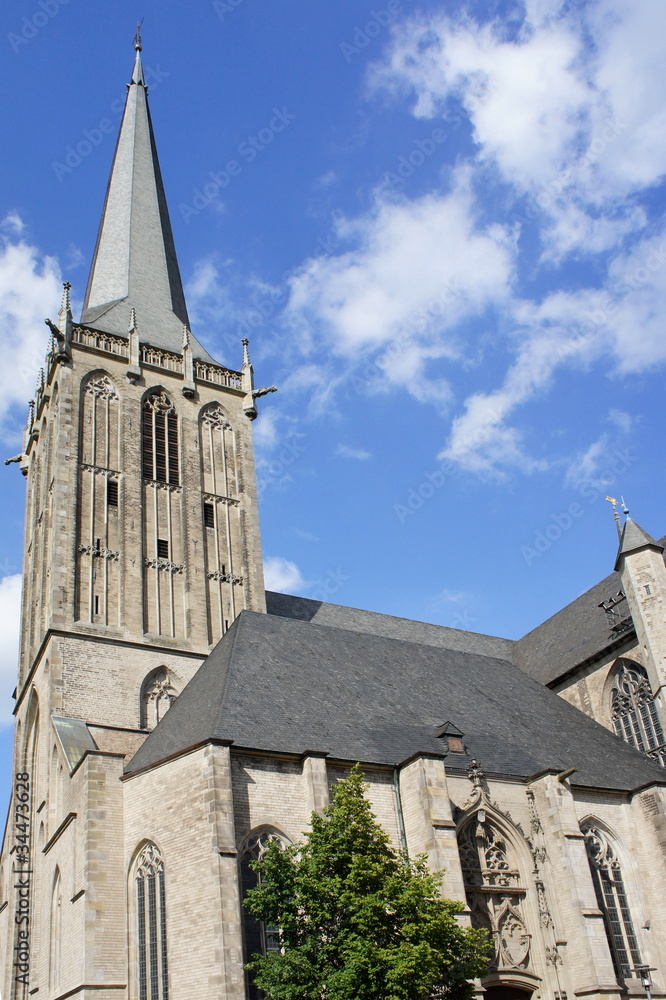 Fototapeta premium WILLIBRORDI-DOM in WESEL am Niederrhein