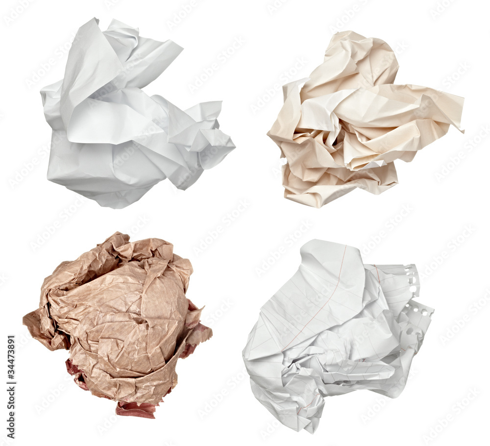 paper ball crumpled garbage frustration paper ball crumpled garbage frustration