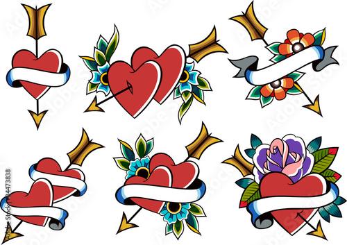 heart tattoo design