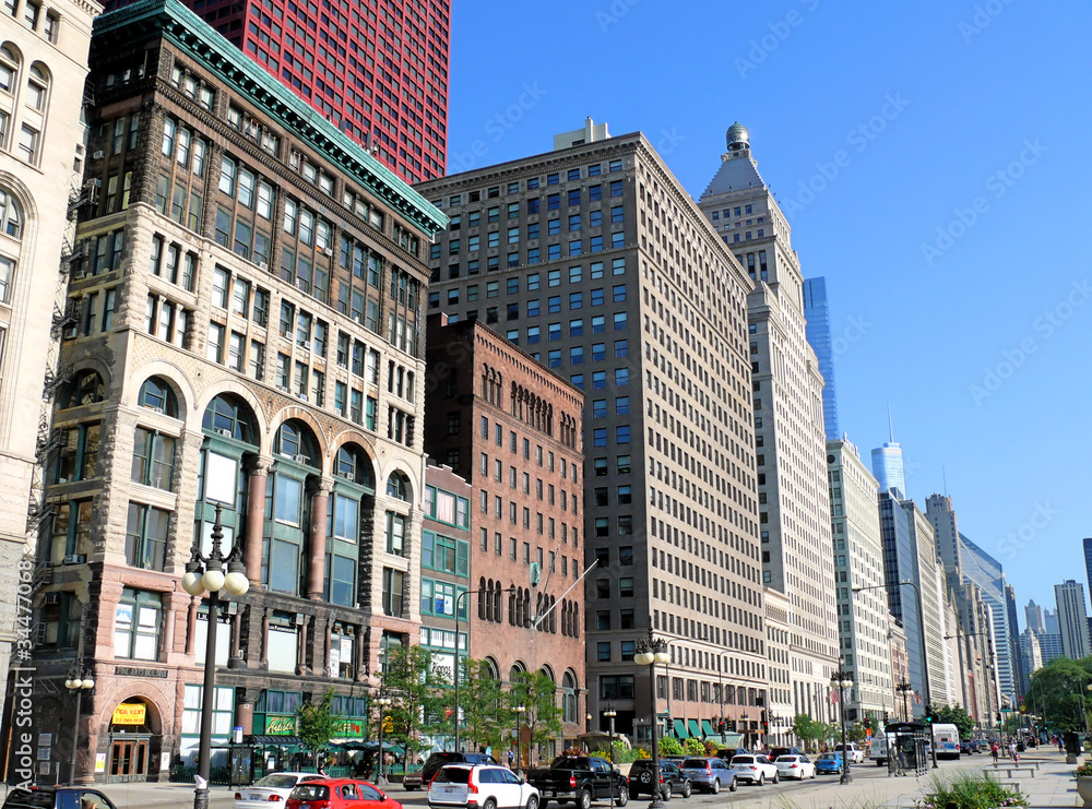 Fototapeta premium 036 Chicago - South Michigan Avenue