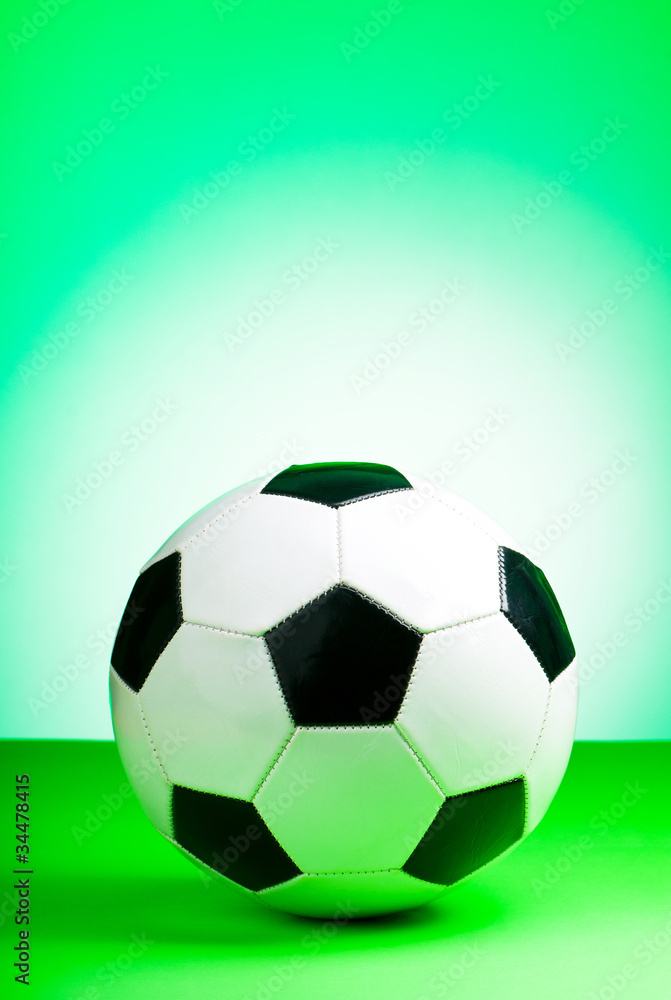 Sporting concept with football