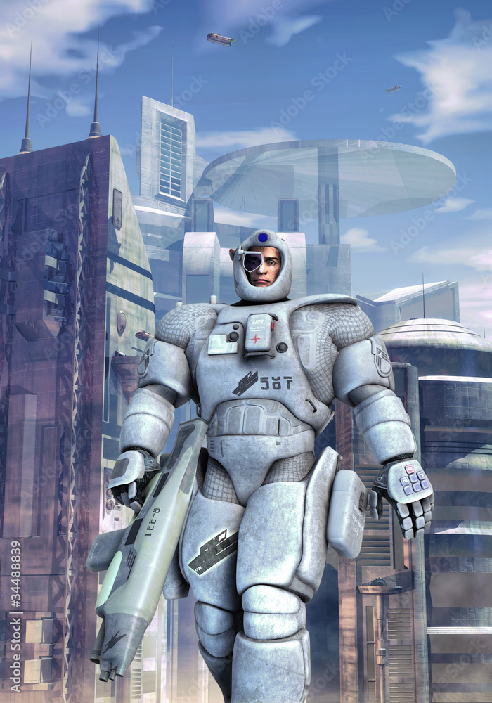 futuristic soldier space infantry futuristic soldier space infantry