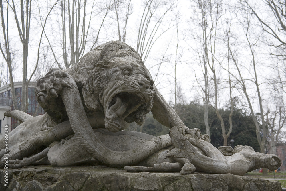 Fototapeta premium Italy. Traditional Sculpture