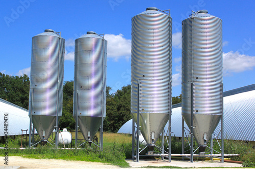 silos à grains photo