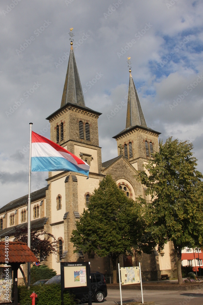 Church in Mertert, Luxembourg