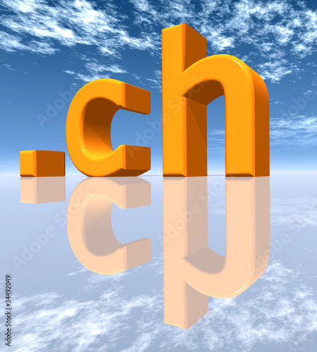 CH Top Level Domain von der Schweiz photo