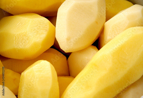 Peeled Potatoes