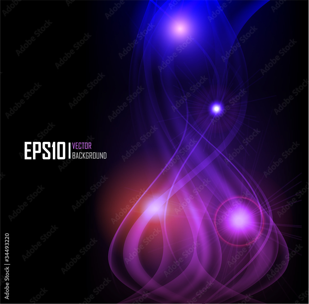 Color abstract glowing background Color abstract glowing background