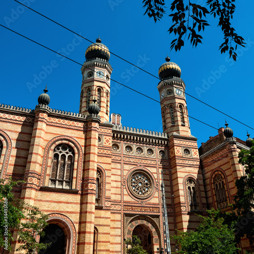 Photography Synagogue in Budapest, Hungary