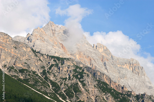 Dolomite - peaks - outlook from Cortina d Ampezzo
