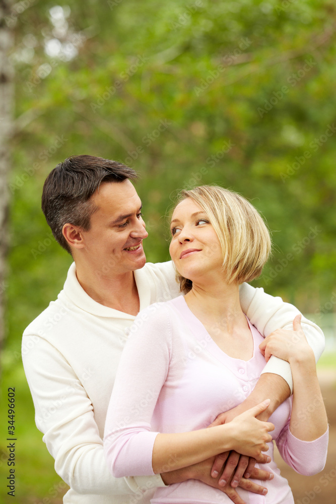 Fototapeta premium Flirting glance