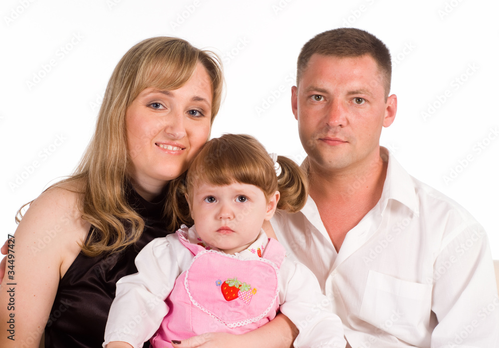 family of a three family of a three