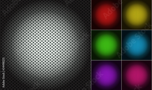set of color abstract mesh texture