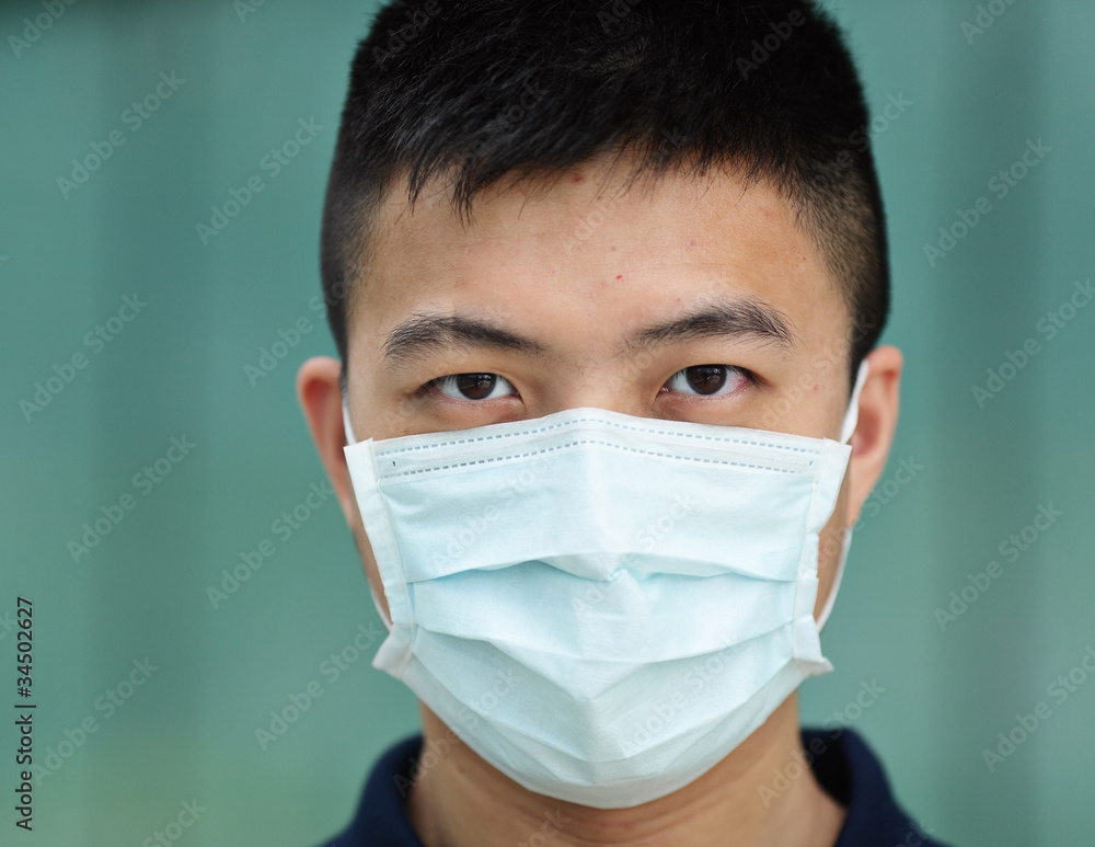 man wear mask man wear mask