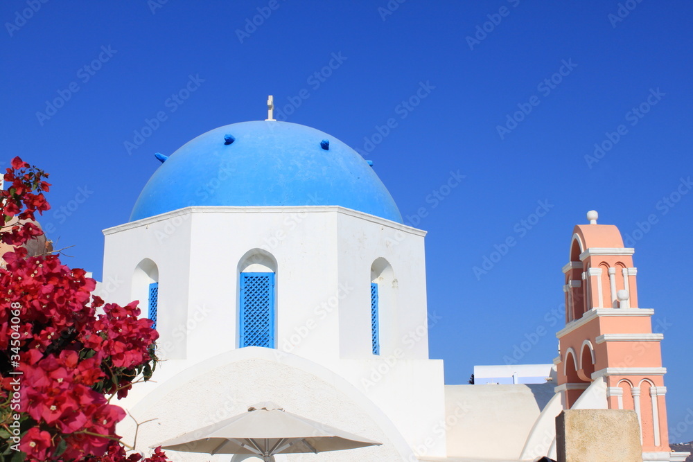 Chapelle à Santorin - Cyclades - Grèce