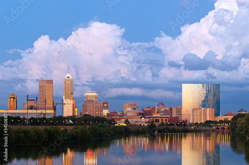 Indianapolis skyline. photo