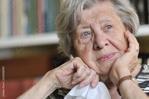 Sad Senior Woman XXXVIII