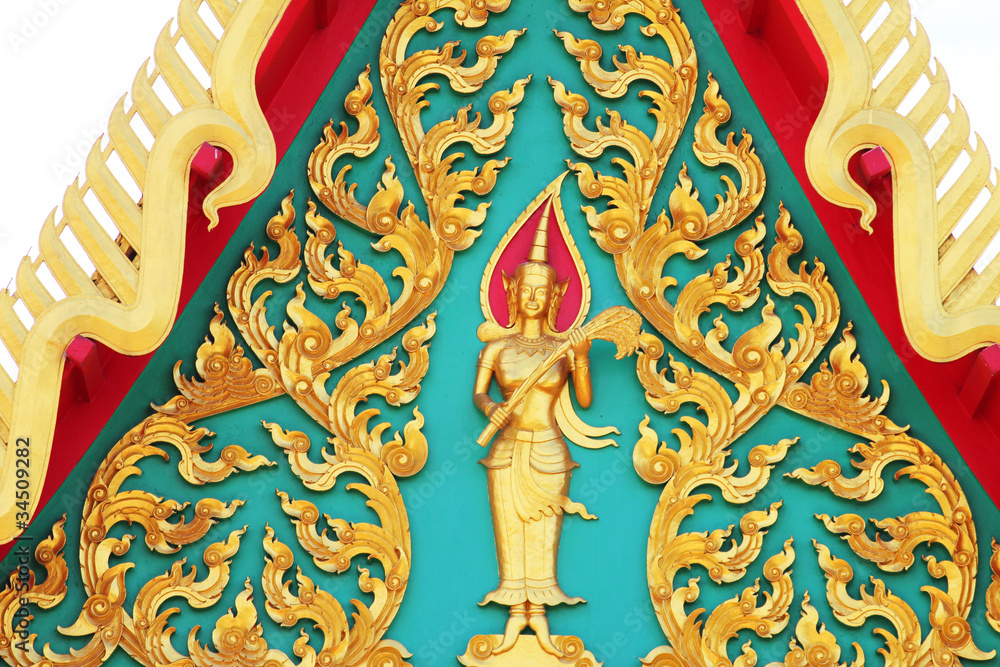 Naklejka premium Temple, Thailand.