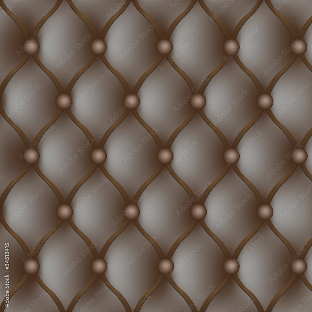 Naklejka premium beautiful leather furniture is light and dark brown