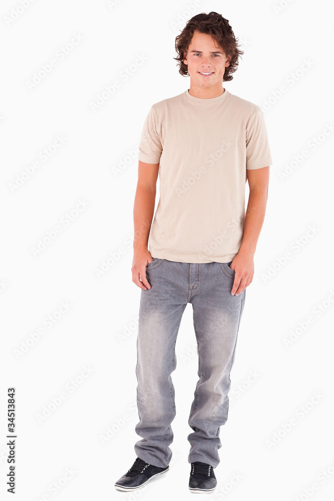 Handsome man posing Handsome man posing