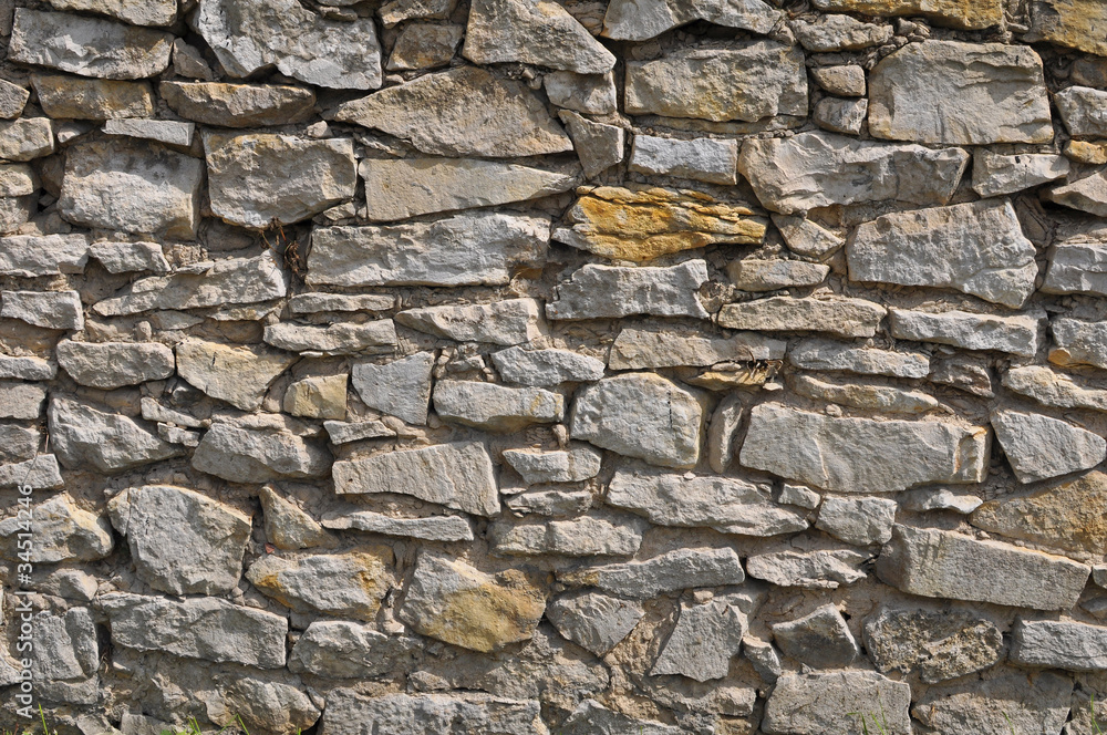 Wall of stone - background Wall of stone - background