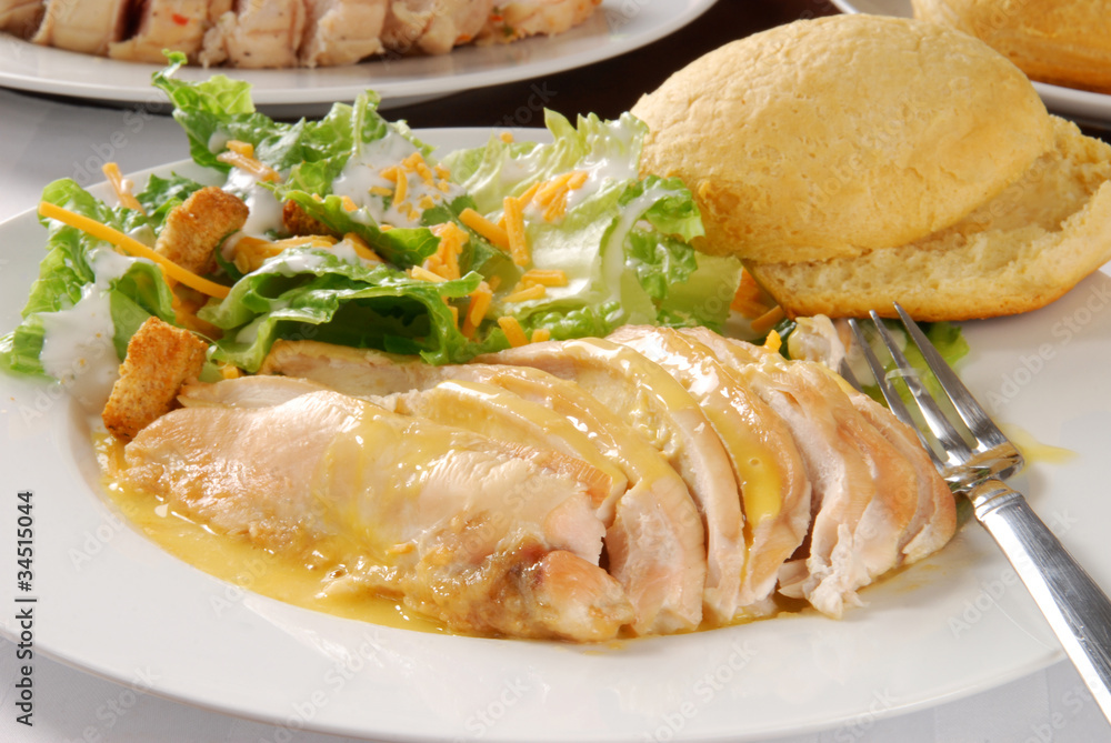 Sliced chicken breast Sliced chicken breast