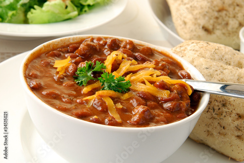 Chili with meat