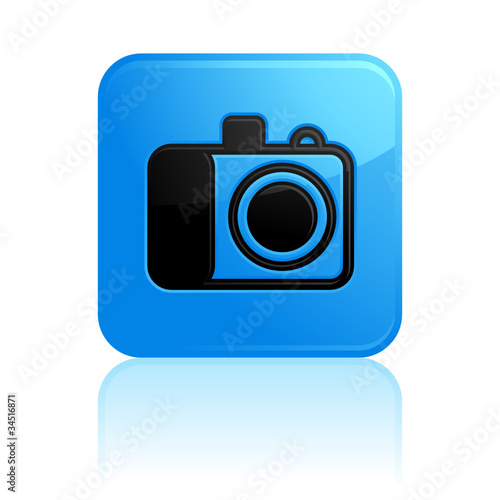 Icône appareil photographique numérique
