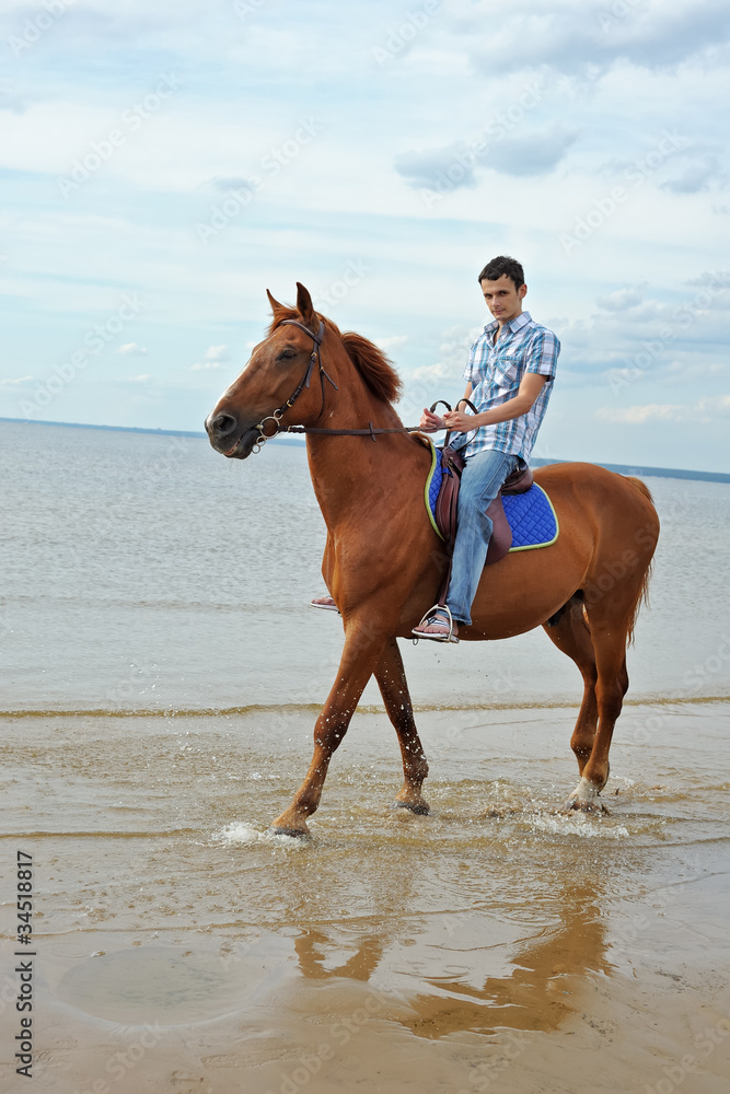 Man on horse Man on horse