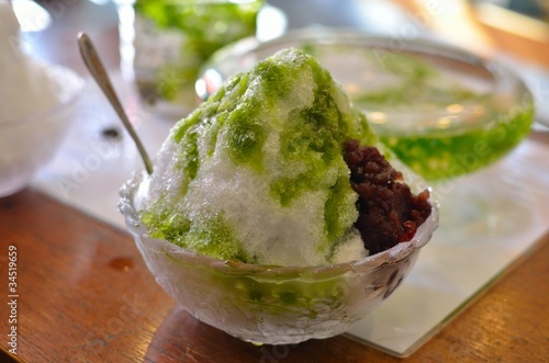 抹茶カキ氷