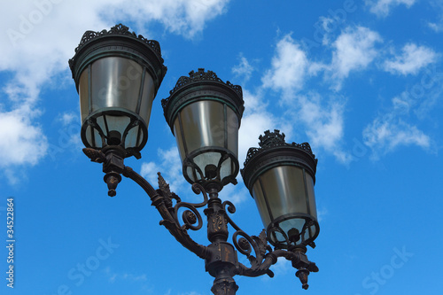 Old Street Light in Paris