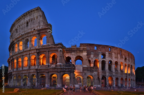 Fotografering colosseum in Rome