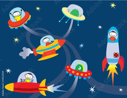 In space