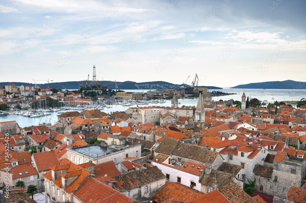 Cityscape of Trogir, Croatia