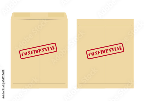 Confidential envelope