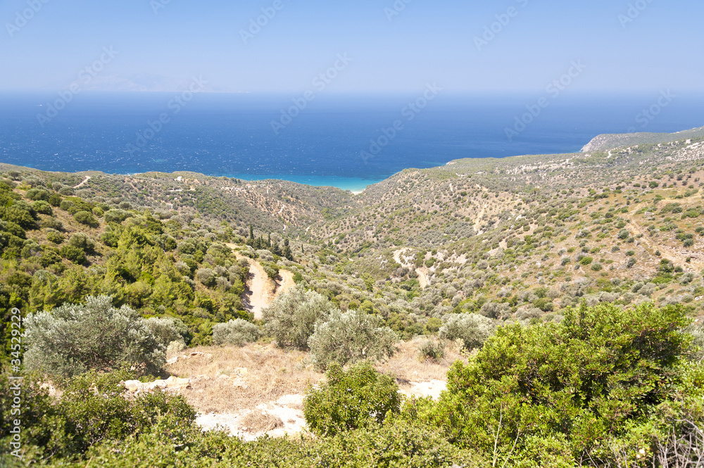 Landschaft auf Samos