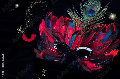 Carnival mask photo